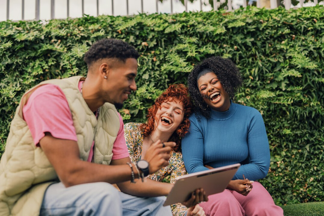 family discussing financial goals