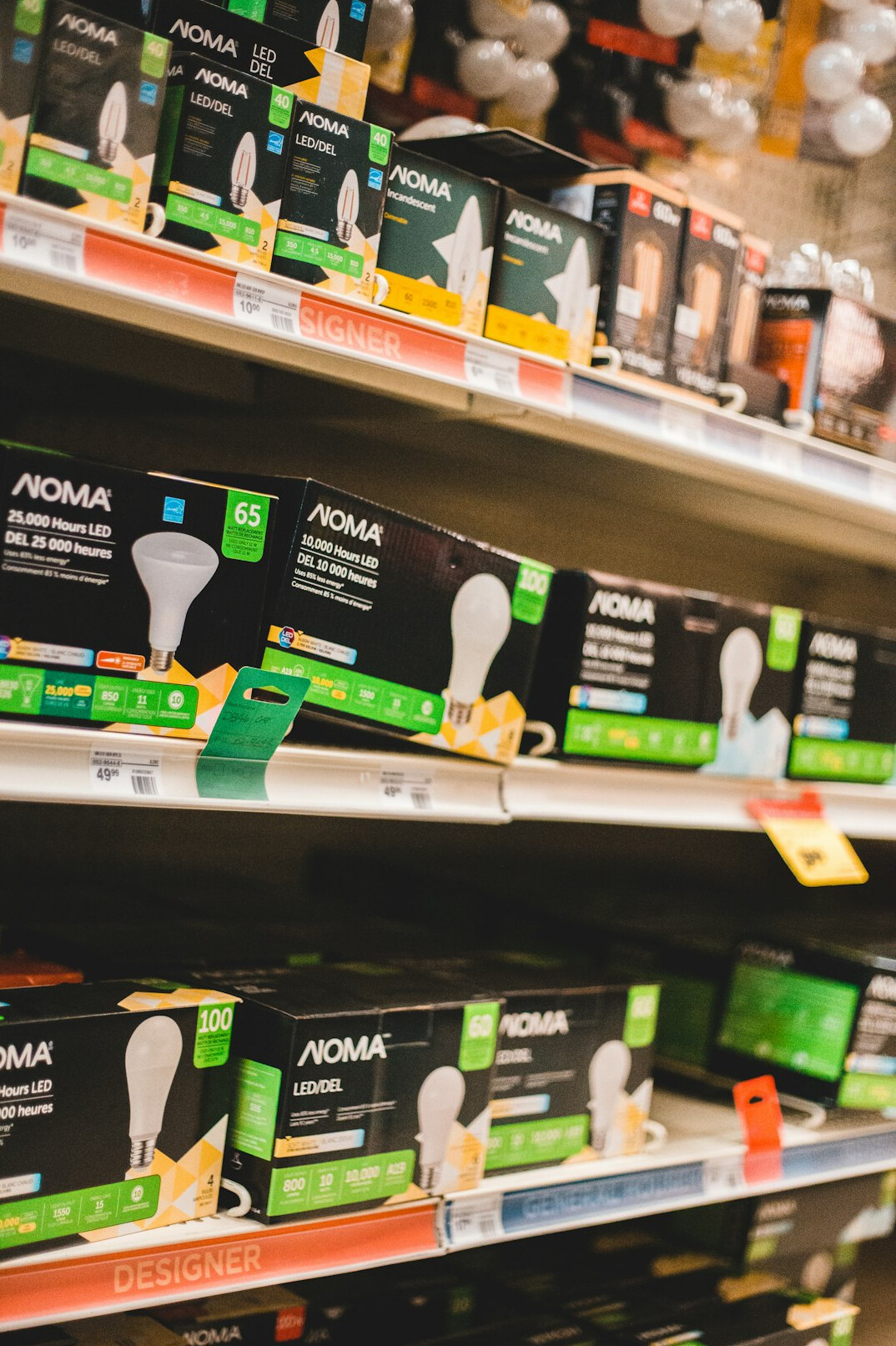 energy efficient light bulbs